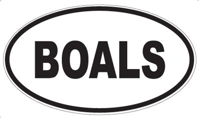 BOALS - Oval Magnet