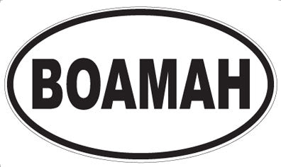 BOAMAH - Oval Magnet