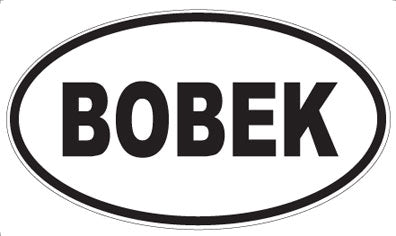 BOBEK - Oval Magnet