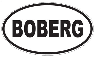 BOBERG - Oval Magnet