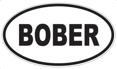 BOBER - Oval Magnet