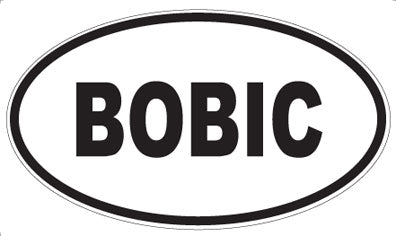 BOBIC - Oval Magnet
