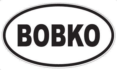 BOBKO - Oval Magnet