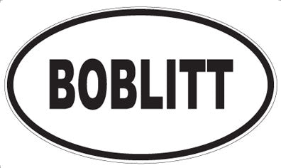 BOBLITT - Oval Magnet