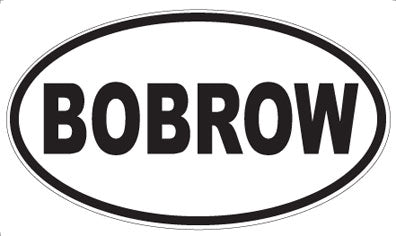 BOBROW - Oval Magnet