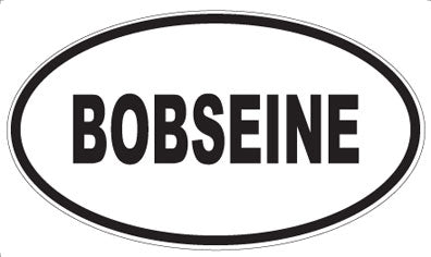 BOBSEINE - Oval Magnet