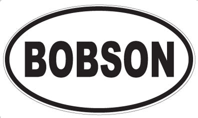 BOBSON - Oval Magnet