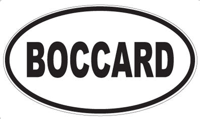 BOCCARD - Oval Magnet