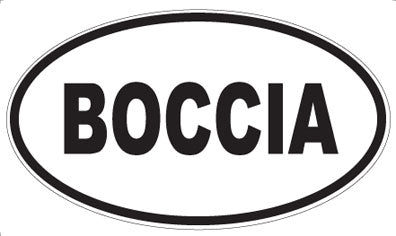 BOCCIA - Oval Magnet