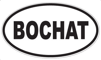 BOCHAT - Oval Magnet