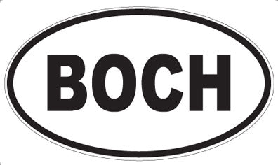 BOCH - Oval Magnet