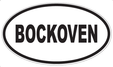 BOCKOVEN - Oval Magnet