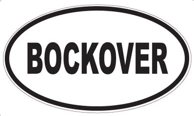 BOCKOVER - Oval Magnet