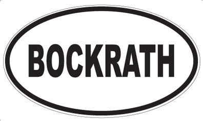 BOCKRATH - Oval Magnet