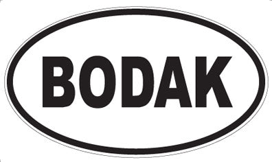 BODAK - Oval Magnet