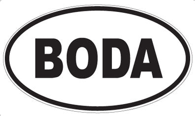 BODA - Oval Magnet