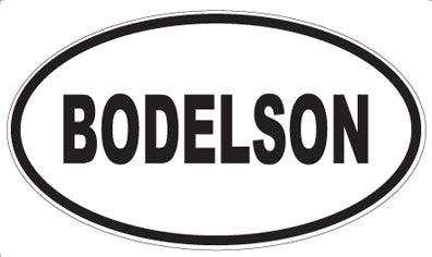 BODELSON - Oval Magnet
