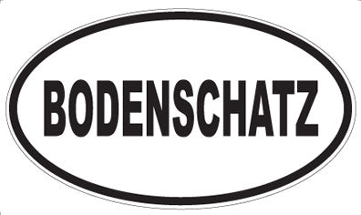 BODENSCHATZ - Oval Magnet
