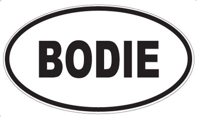 BODIE - Oval Magnet