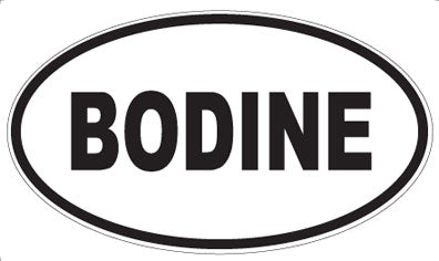 BODINE - Oval Magnet