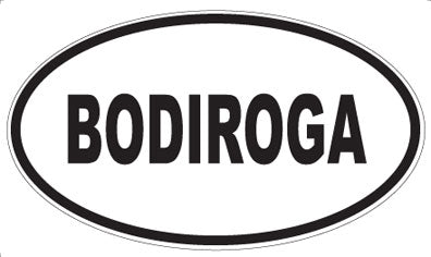 BODIROGA - Oval Magnet
