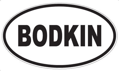 BODKIN - Oval Magnet