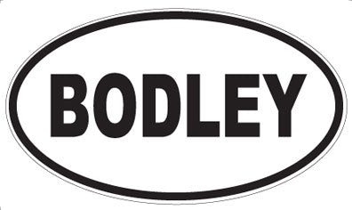 BODLEY - Oval Magnet