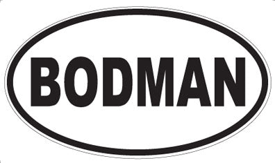 BODMAN - Oval Magnet