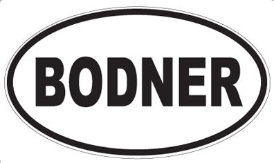 BODNER - Oval Magnet