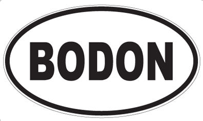 BODON - Oval Magnet