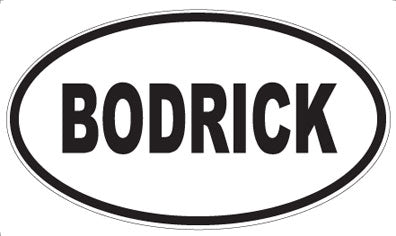 BODRICK - Oval Magnet
