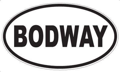 BODWAY - Oval Magnet