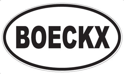 BOECKX - Oval Magnet