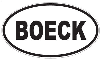 BOECK - Oval Magnet