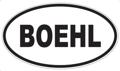 BOEHL - Oval Magnet