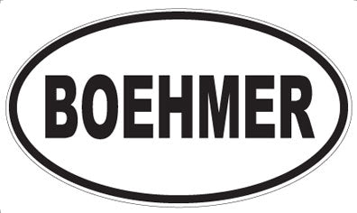 BOEHMER - Oval Magnet