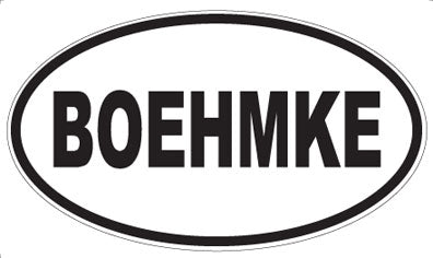BOEHMKE - Oval Magnet