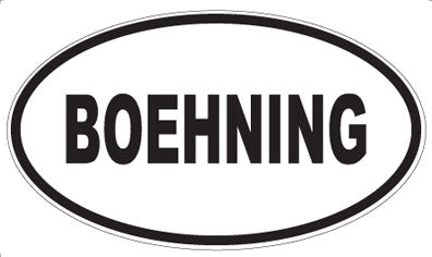 BOEHNING - Oval Magnet