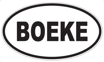BOEKE - Oval Magnet