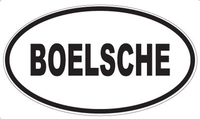 BOELSCHE - Oval Magnet