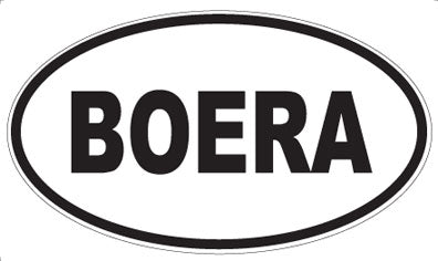 BOERA - Oval Magnet