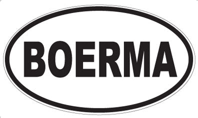 BOERMA - Oval Magnet