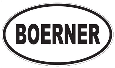 BOERNER - Oval Magnet
