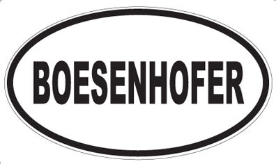 BOESENHOFER - Oval Magnet