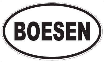 BOESEN - Oval Magnet