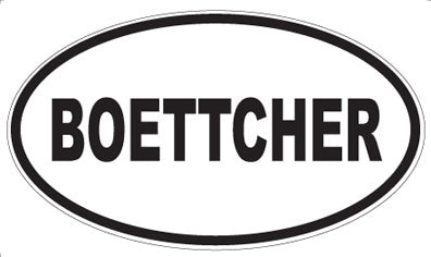 BOETTCHER - Oval Magnet