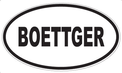 BOETTGER - Oval Magnet