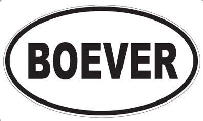 BOEVER - Oval Magnet