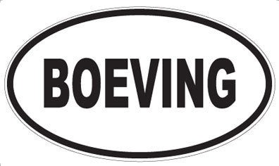 BOEVING - Oval Magnet