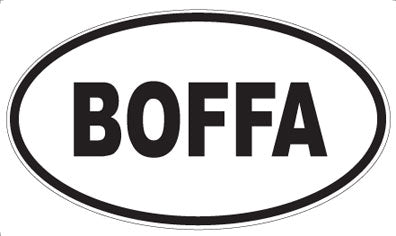 BOFFA - Oval Magnet